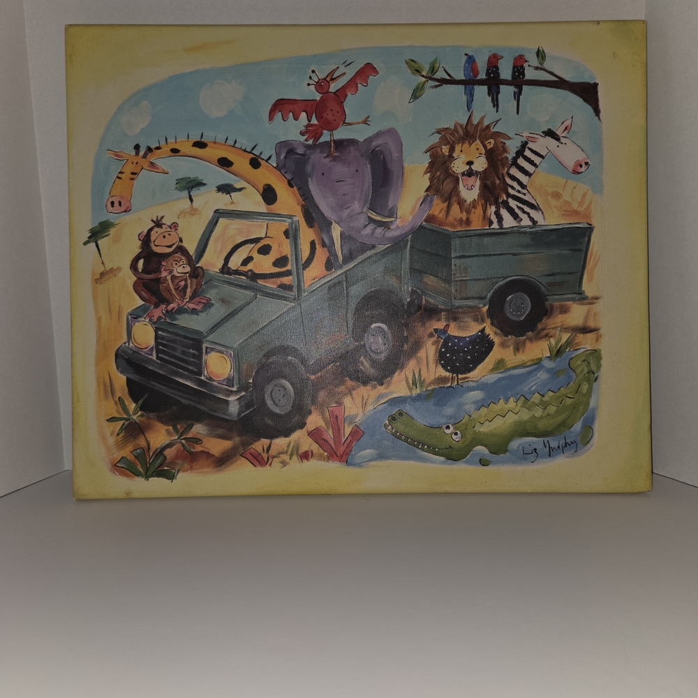 Jungle Safari Kids Wall Art